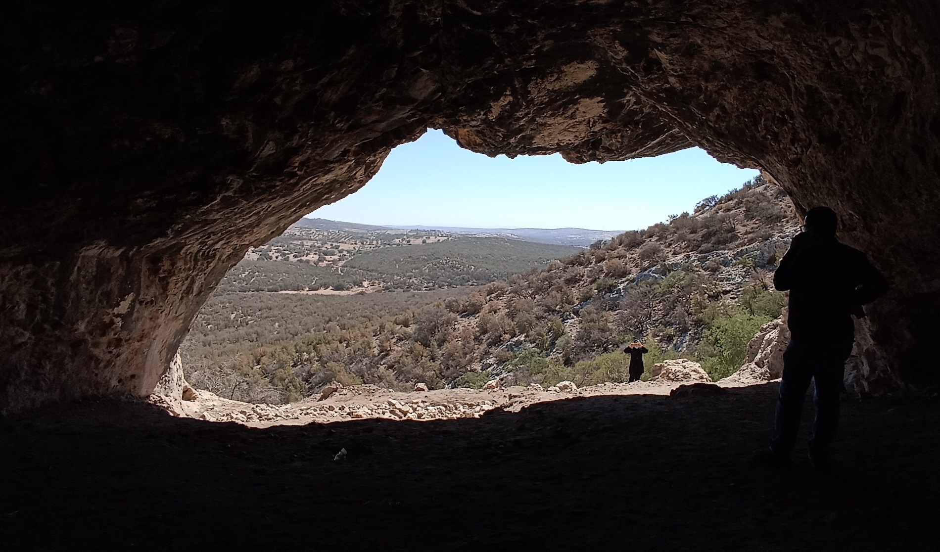 Vue de Grotte Bizmoune