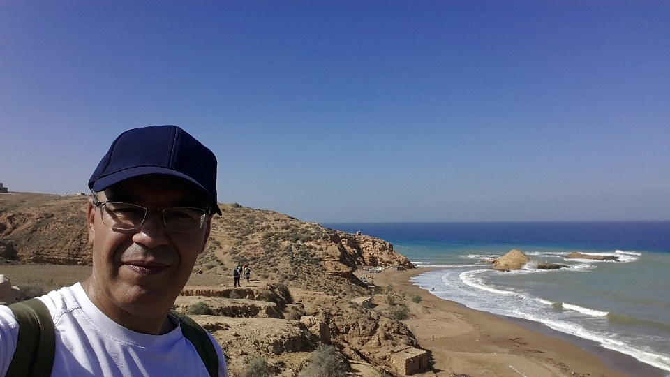 Sur les falaises de Sidi El Bachir